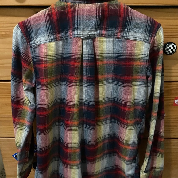 Vans red plaid flannel - Picture 3 of 3